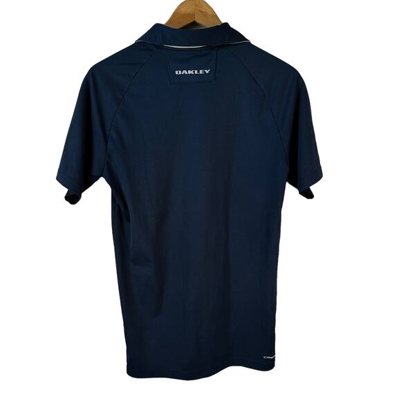 OAKLEY Men's Regular Fit Hydrolix Short Sleeve Golf Polo Shirt Blue Size Small - Picture 2 of 7